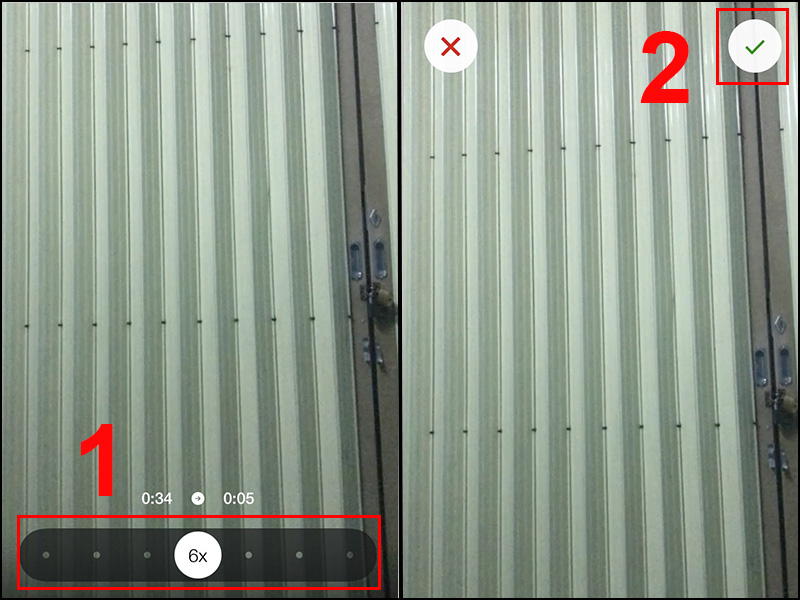 Chọn tốc độ video